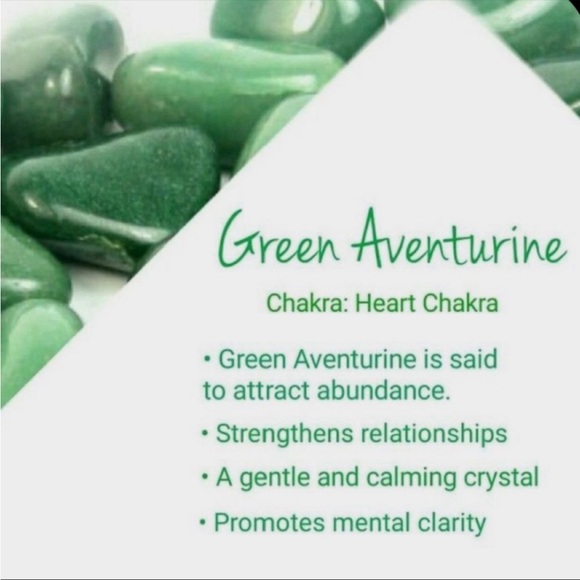 GREEN AVENTURINE QUARTZ JADE BAMBOO CABOCHON BRACELET STRETCH NEW HEALING STONES - Picture 4 of 6